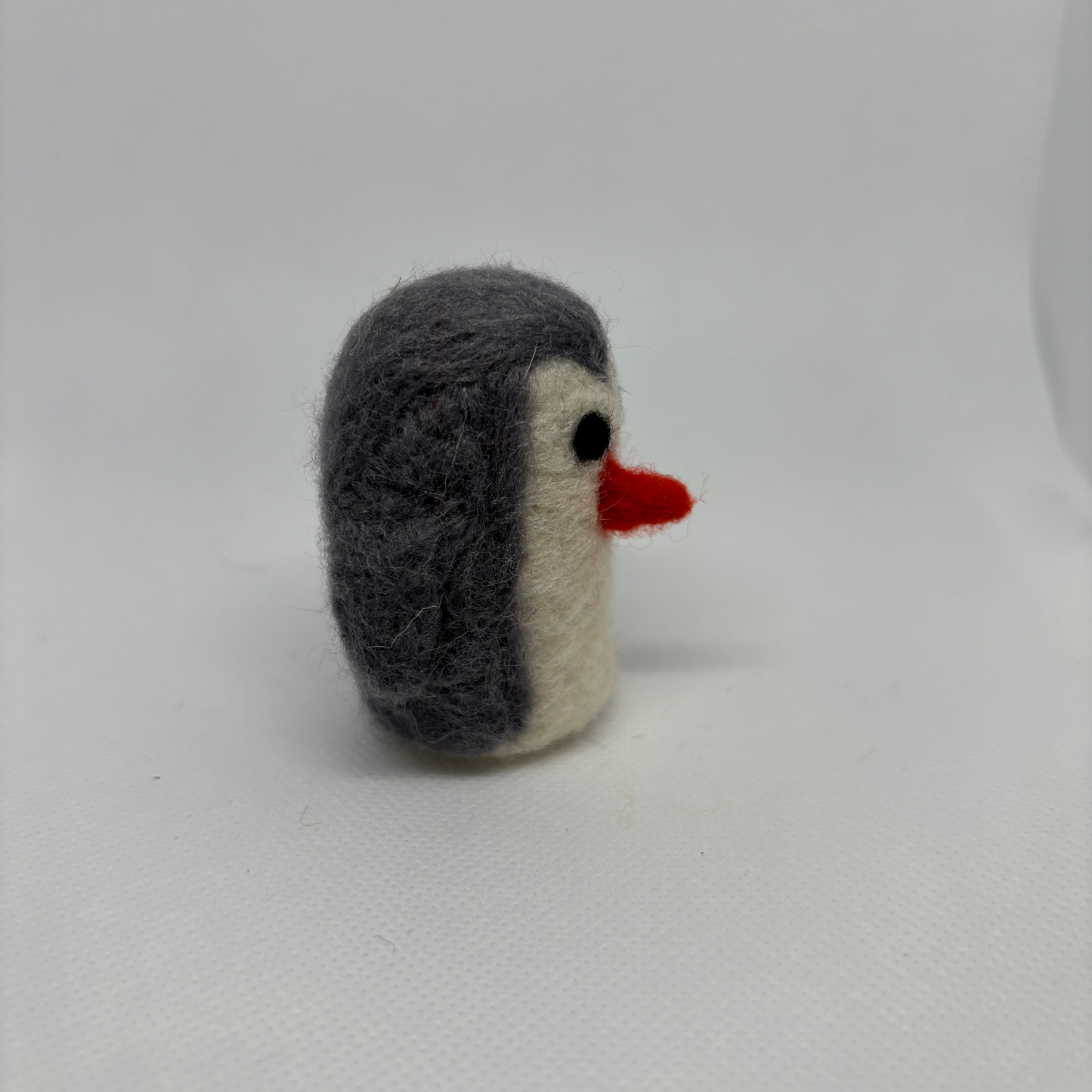 Handmade Felt Penguin Figurine