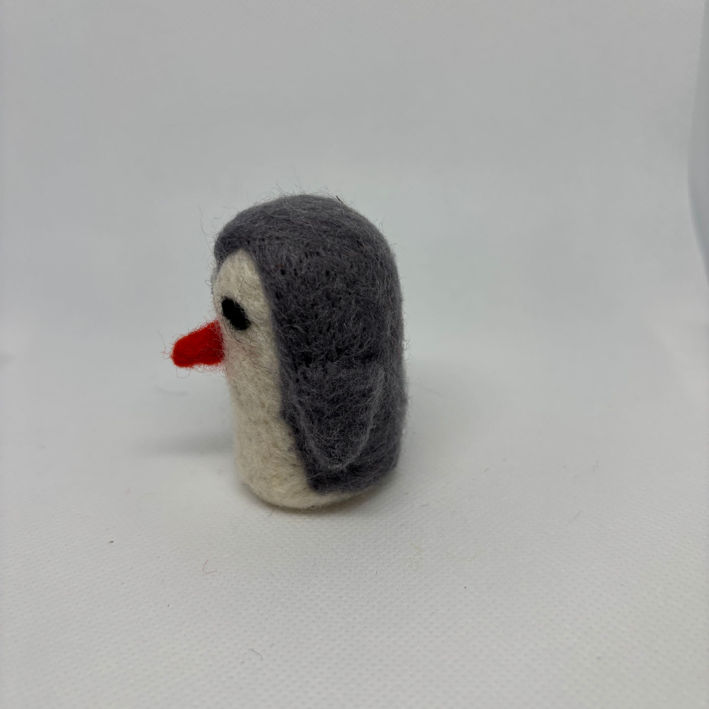 Handmade Felt Penguin Figurine