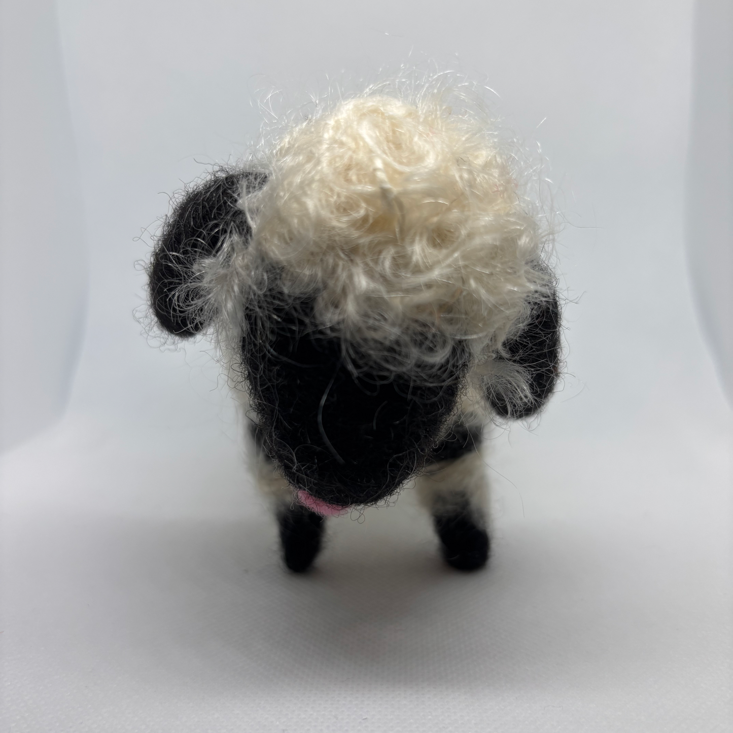 Handmade Felt Sheep Figurine