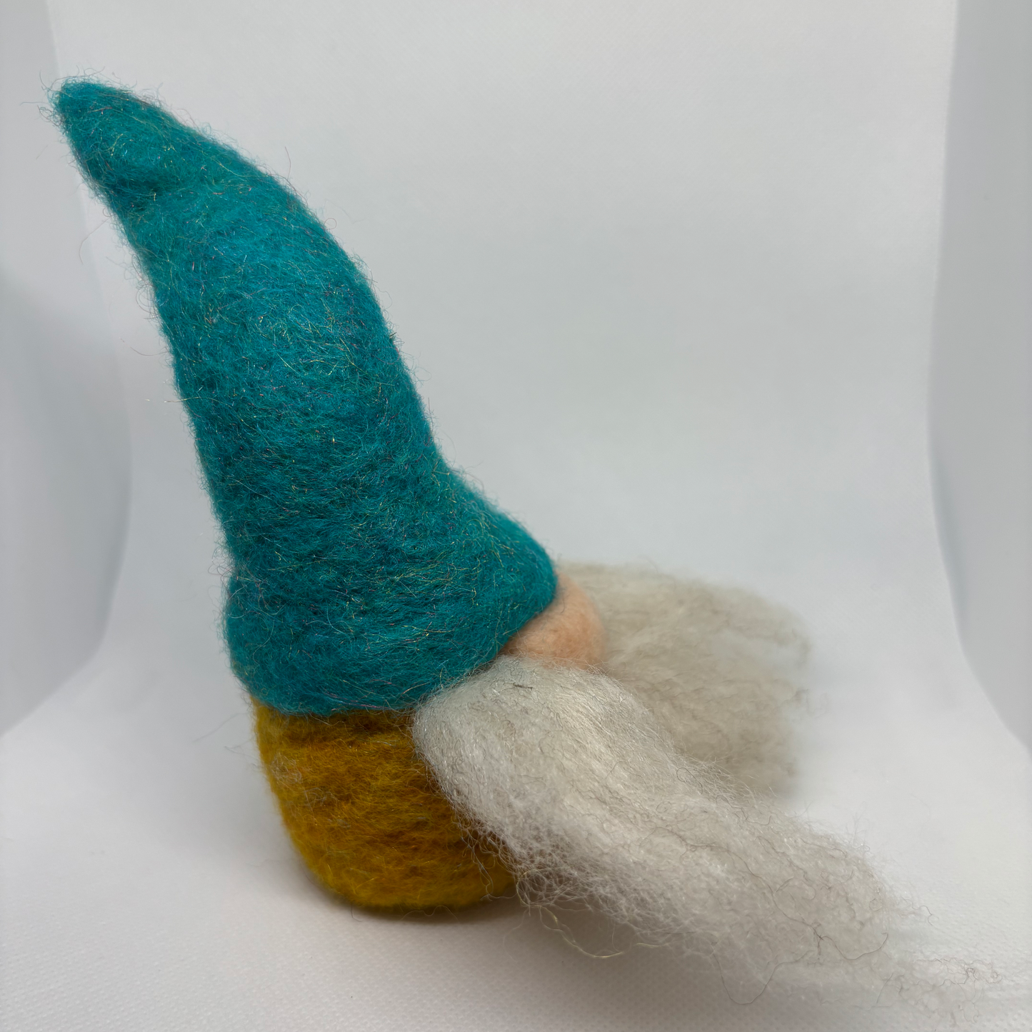 Handmade Felt Gnome Figurine