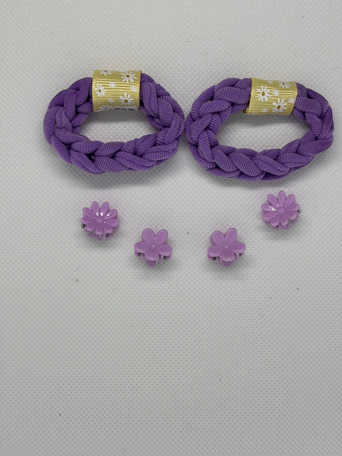 Lavender Blossom Hair Accessories Set
