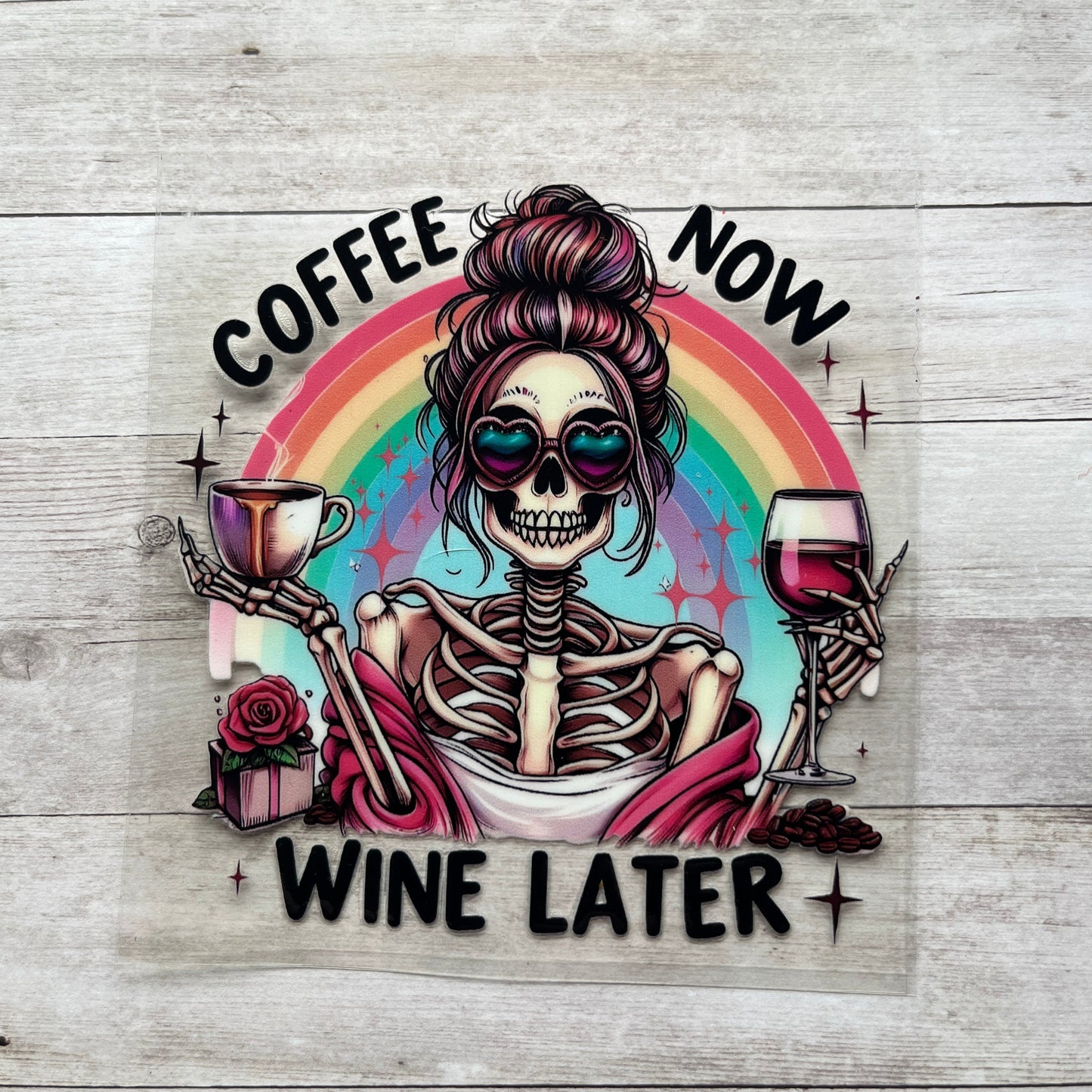 Coffee Now, Wine Later