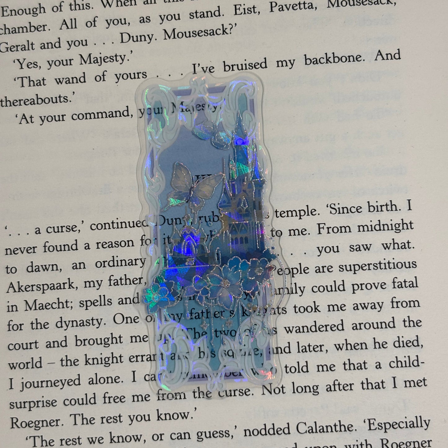 Stained Window Inspired Bookmark