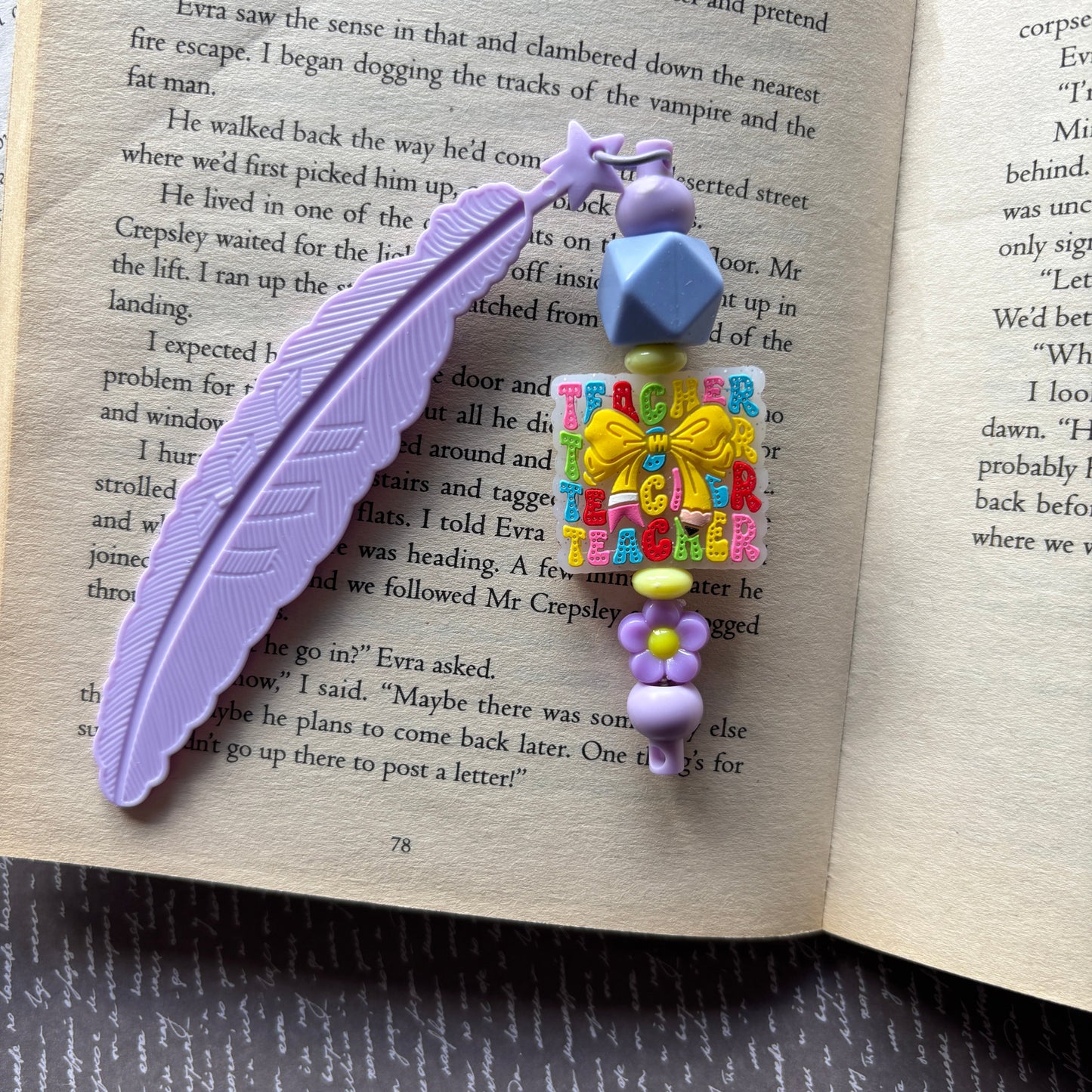 Premium Beaded Bookmark