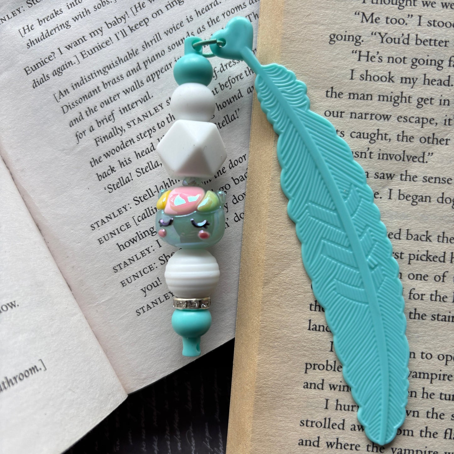 Premium Beaded Bookmark
