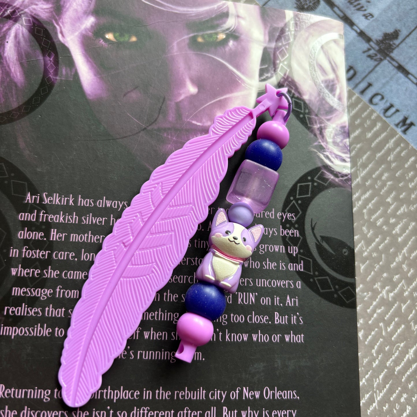 Premium Beaded Bookmark