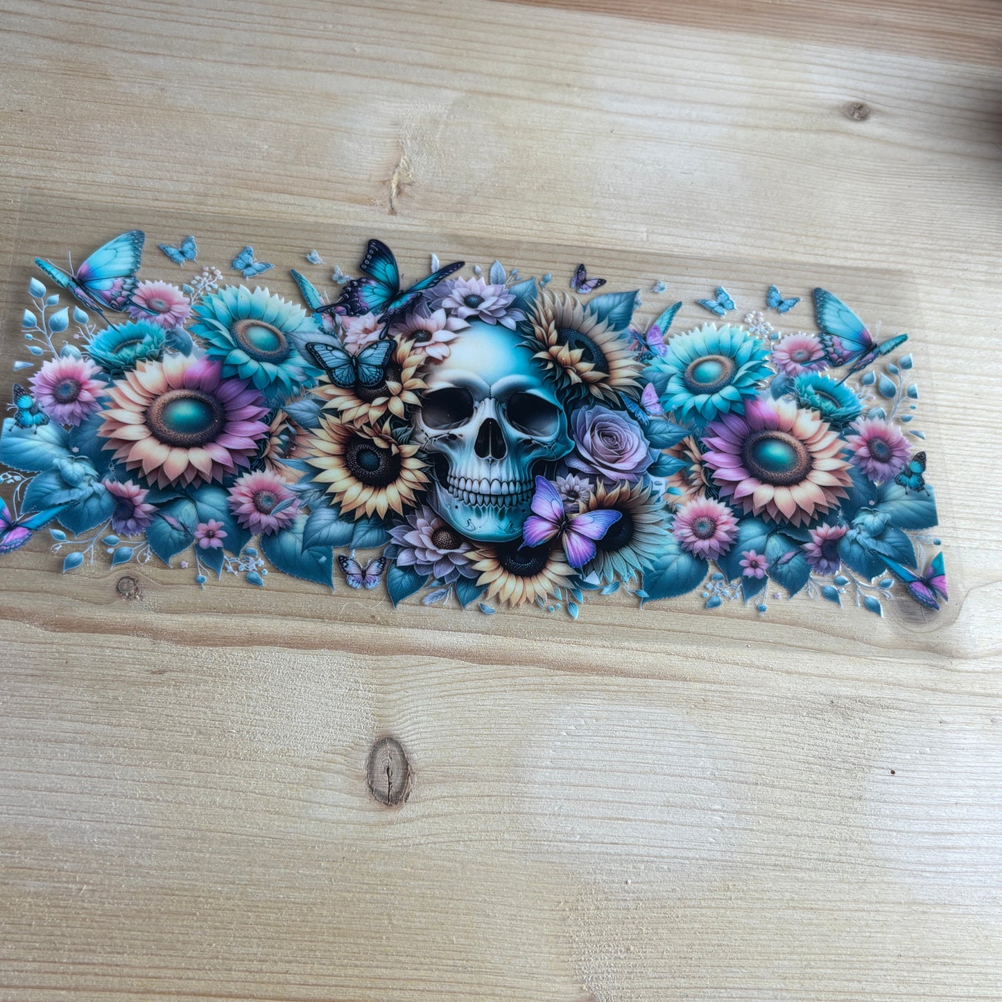 Floral Skull Design