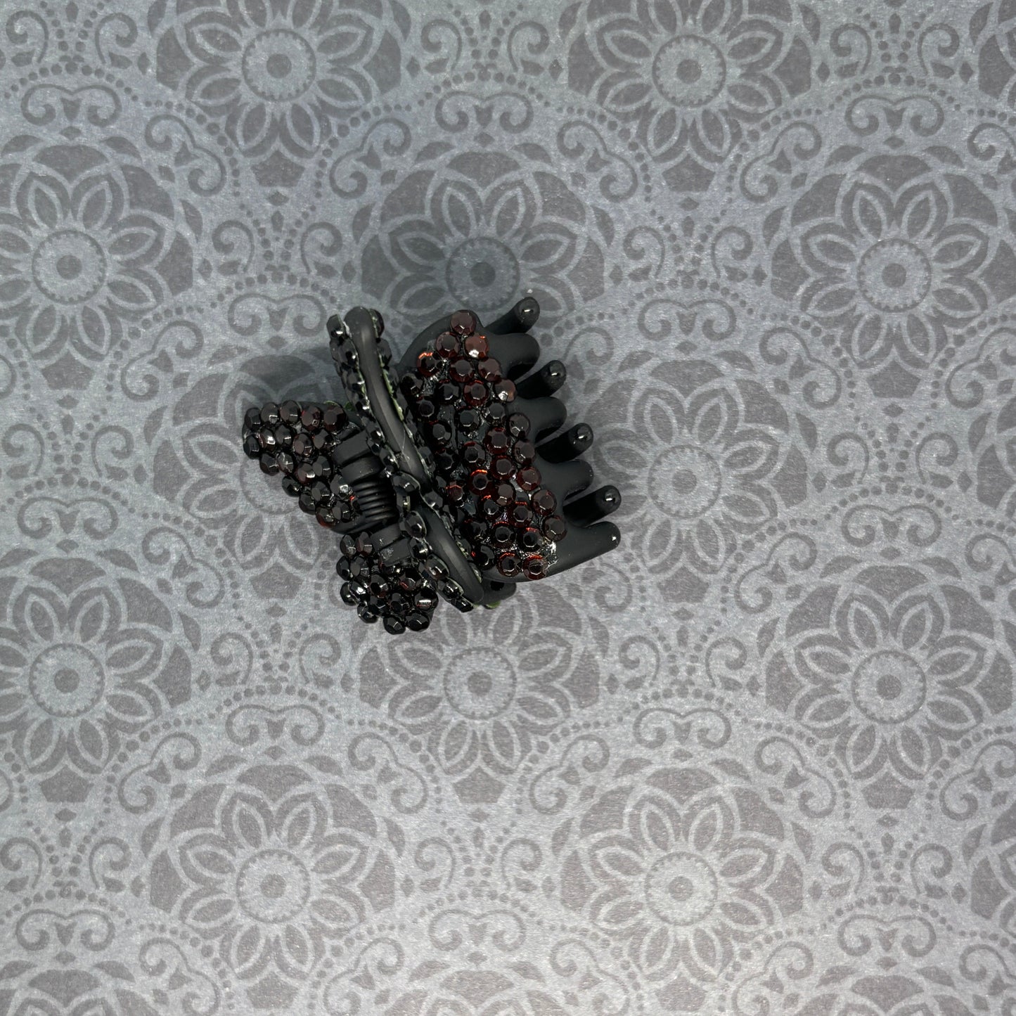 Rhinestone Butterfly Hair Clip