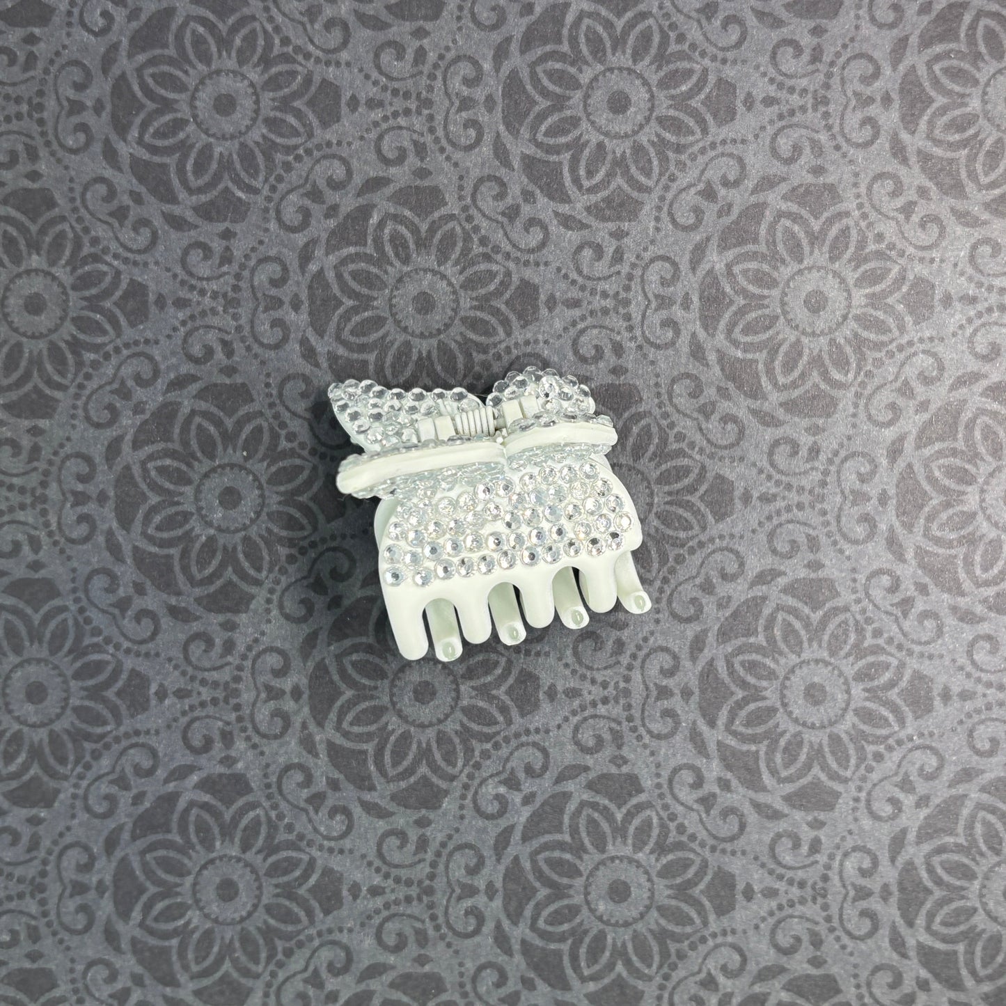 Rhinestone Butterfly Hair Clip
