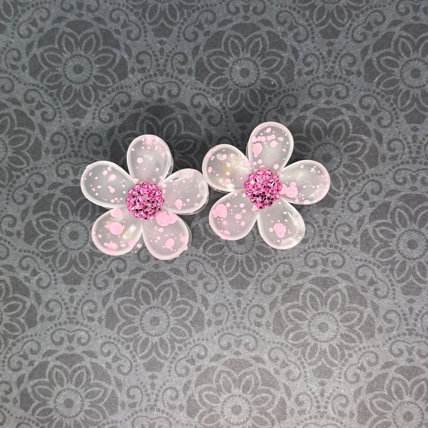 Flower Claw Clips