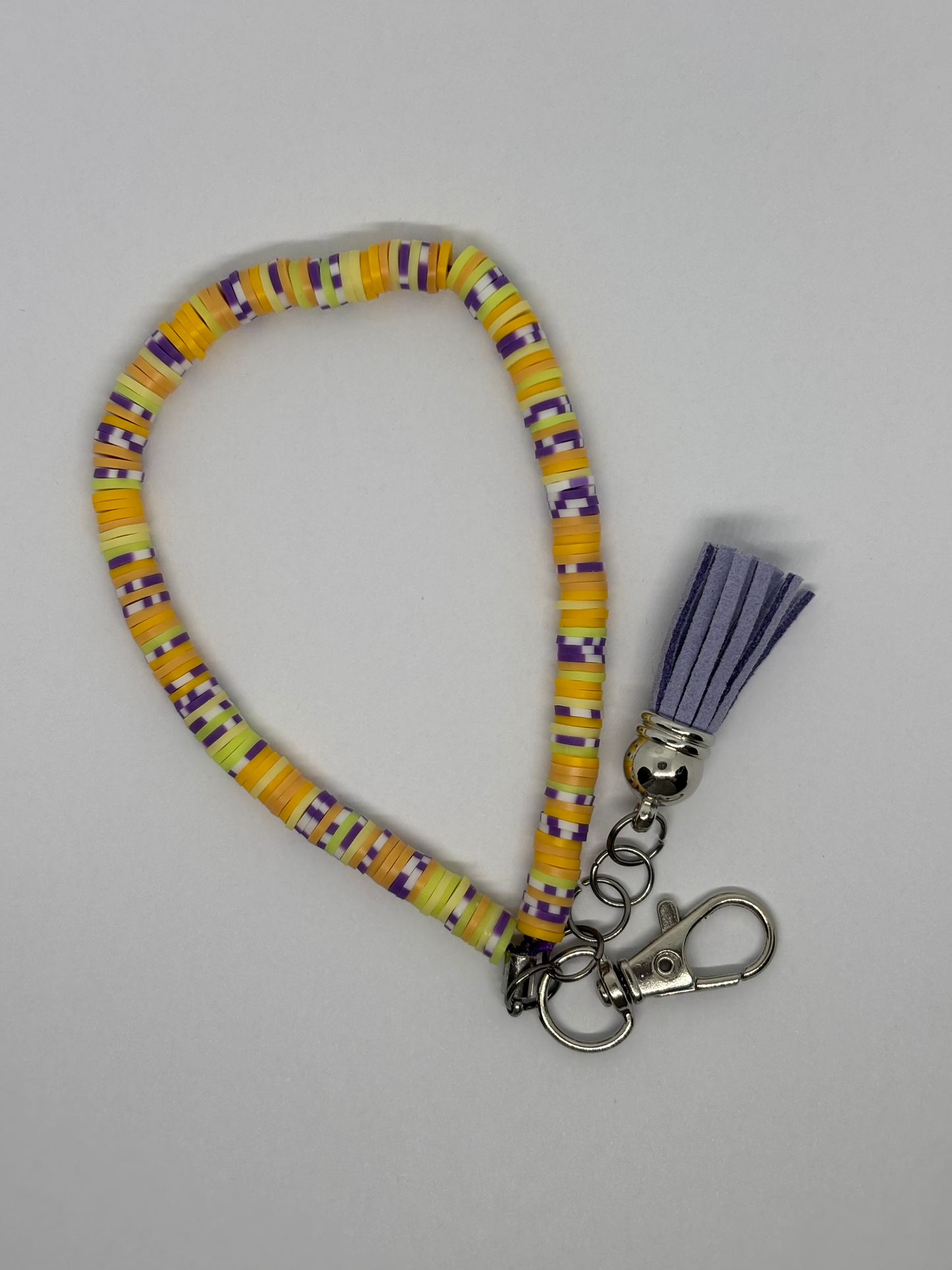 Colourful Wristlet Keyring