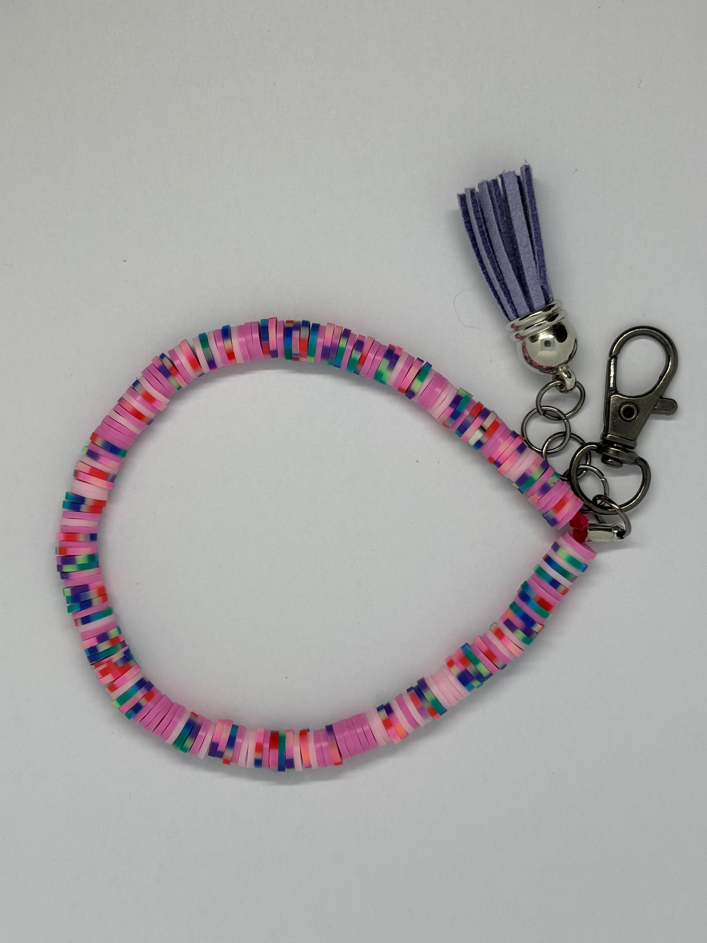 Colourful Wristlet Keyring