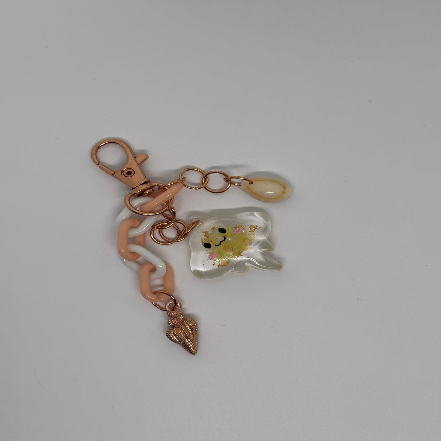 Quirky Jellyfish Keychain