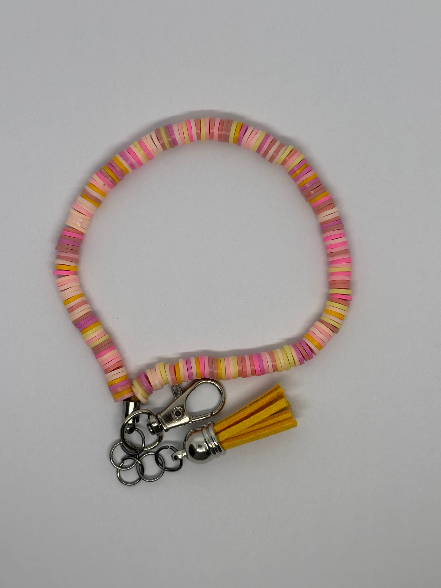 Colourful Wristlet Keyring