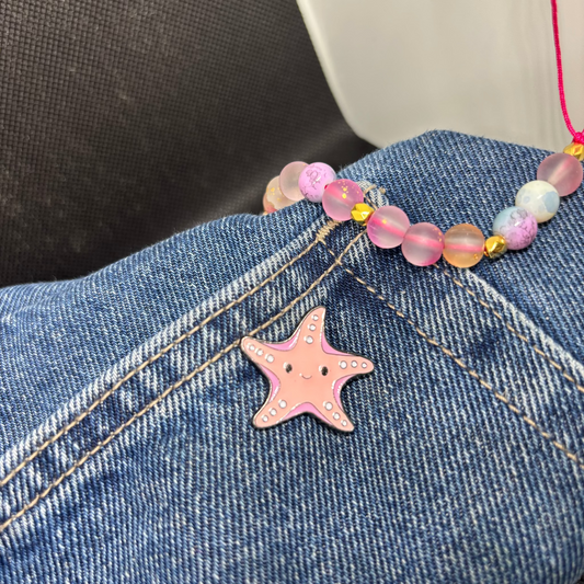 Kawaii Pink Starfish