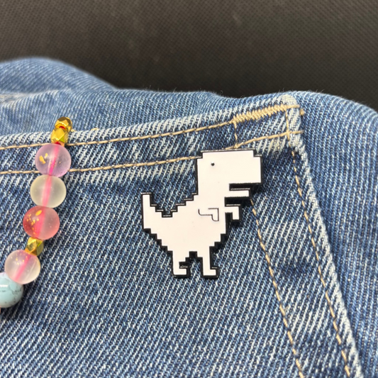 Uh oh only found the dinosaur!
