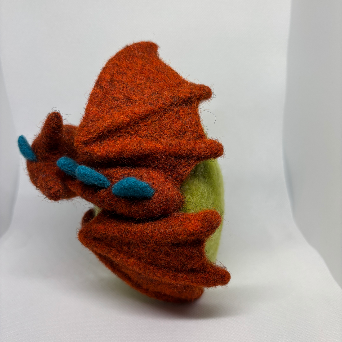 Handmade Felt Dragon Egg Figurine