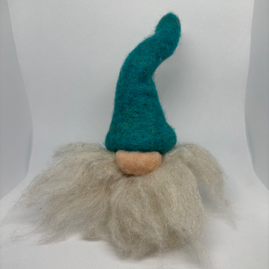 Handmade Felt Gnome Figurine