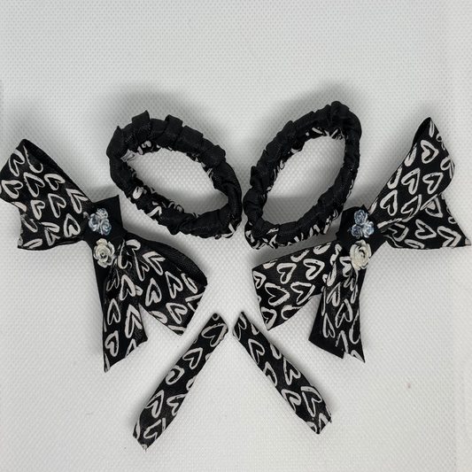 Chic Heartfelt Hair Accessories Set