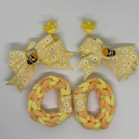 Bee Sweet Hair Accessories Set