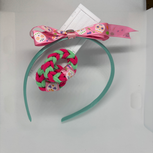 Sugar Skull Inspired Hair Accessories Set