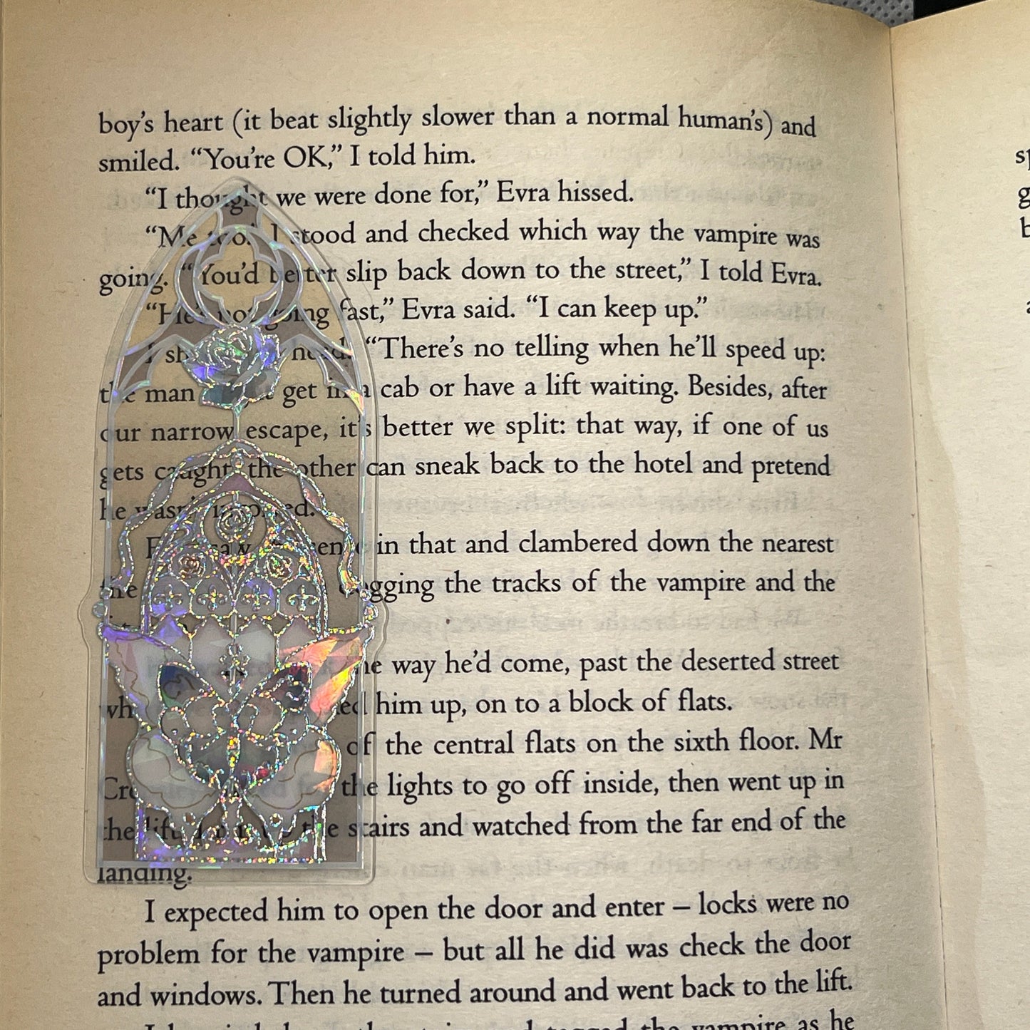 Stained Window Inspired Bookmark