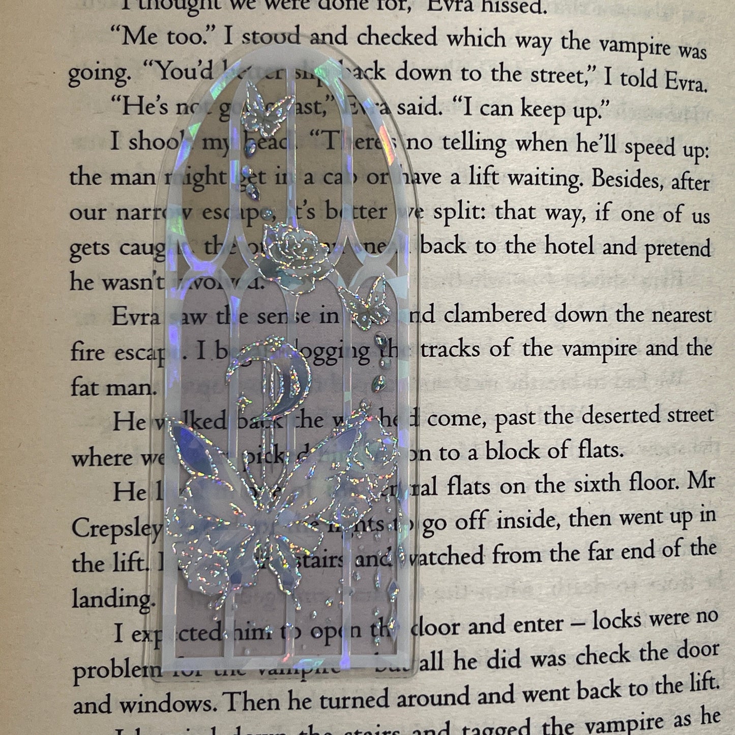Stained Window Inspired Bookmark