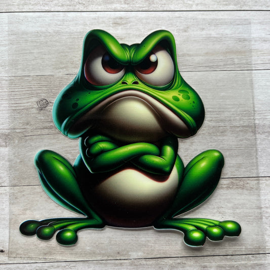 Grumpy Frog