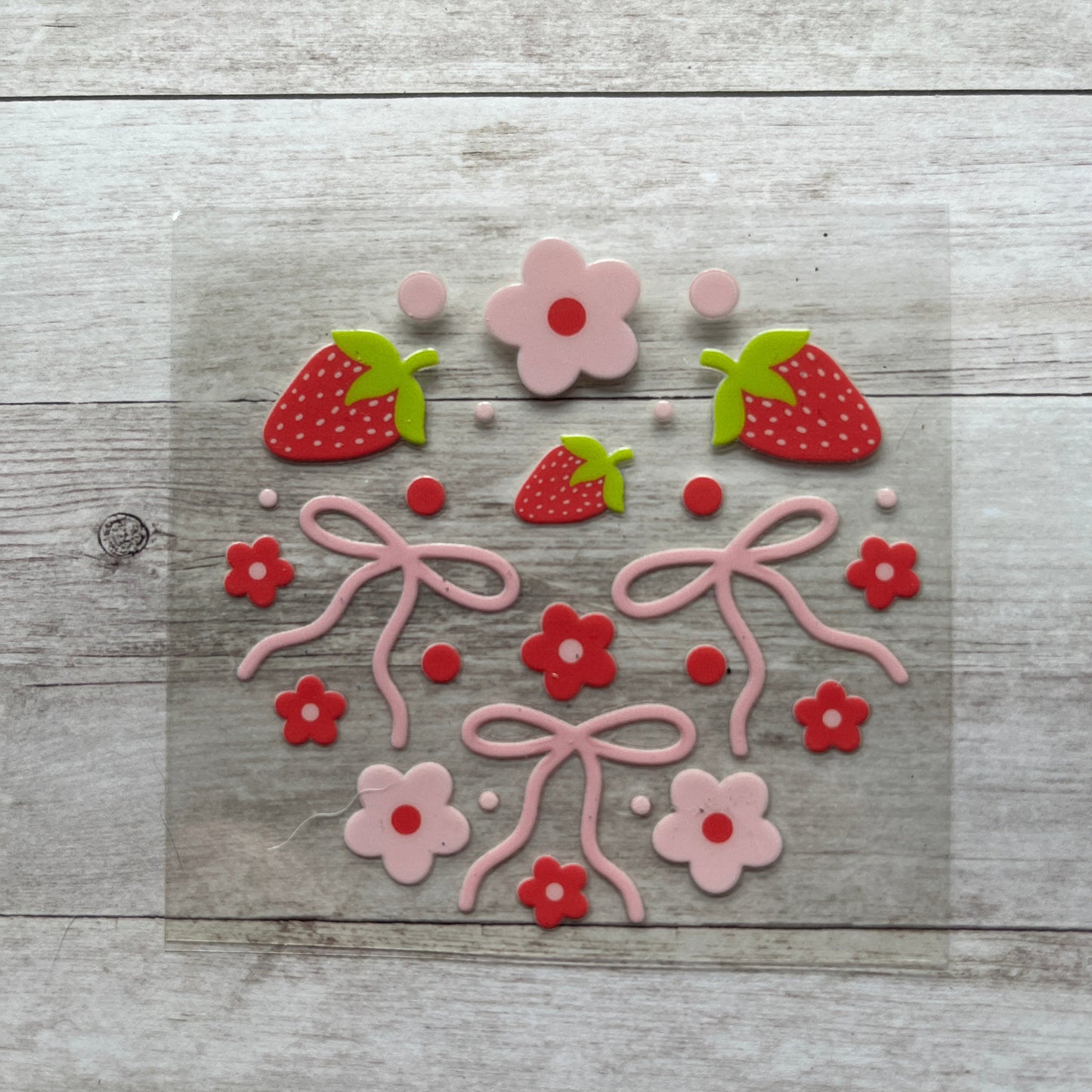Strawberry Delight Lid Decal