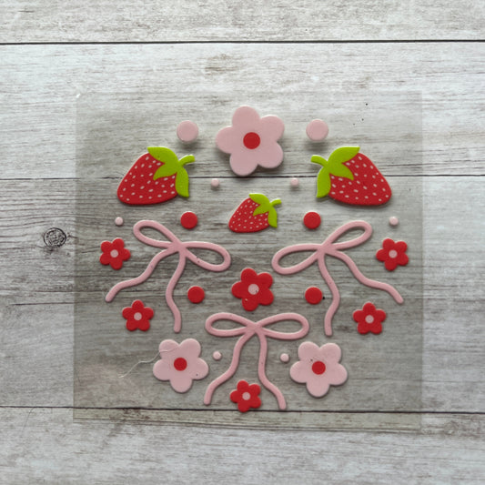 Strawberry Delight Lid Decal