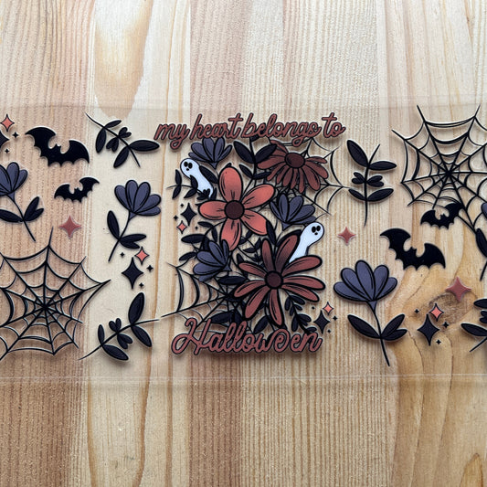 My Heart Belongs to Halloween Floral