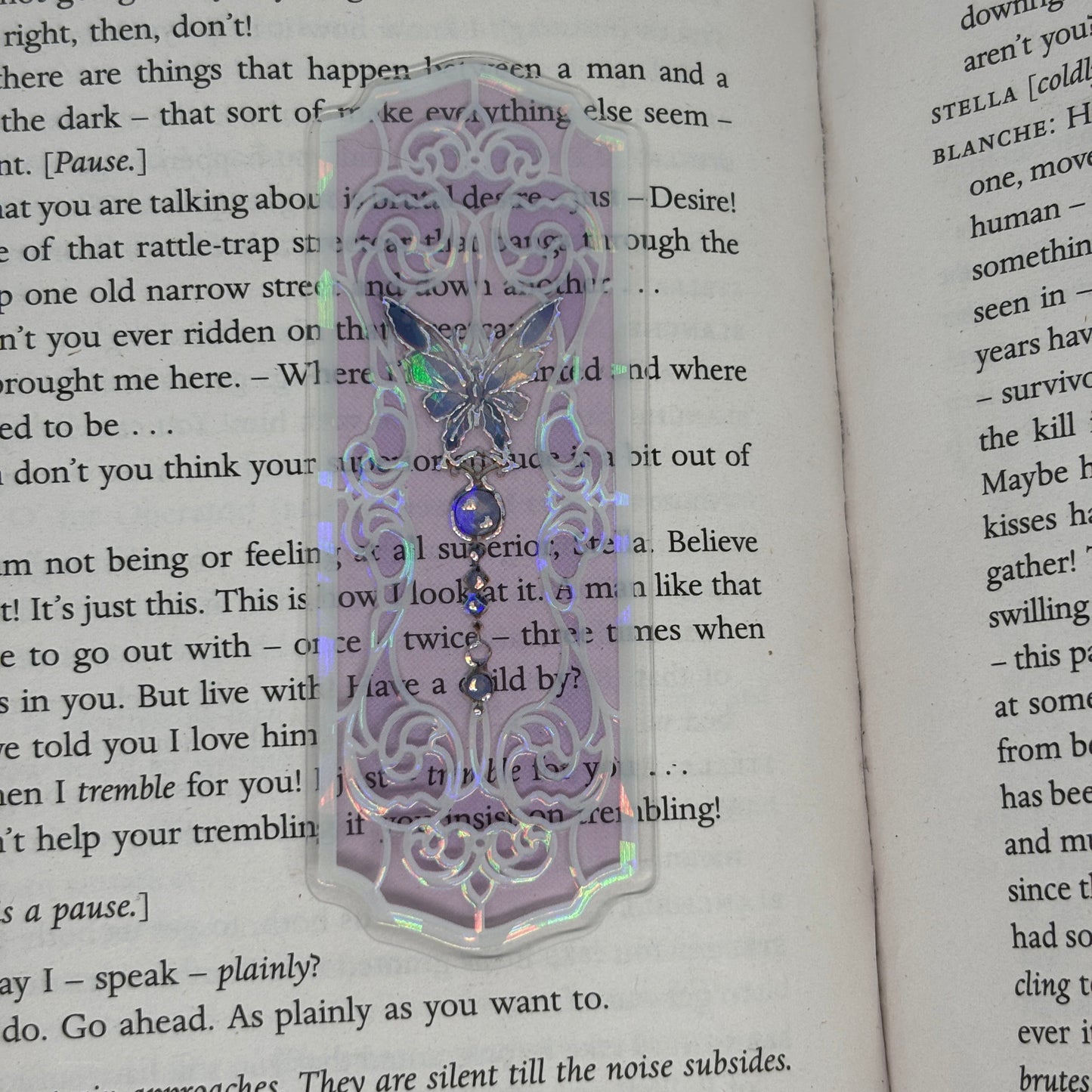 Stained Window Inspired Bookmark