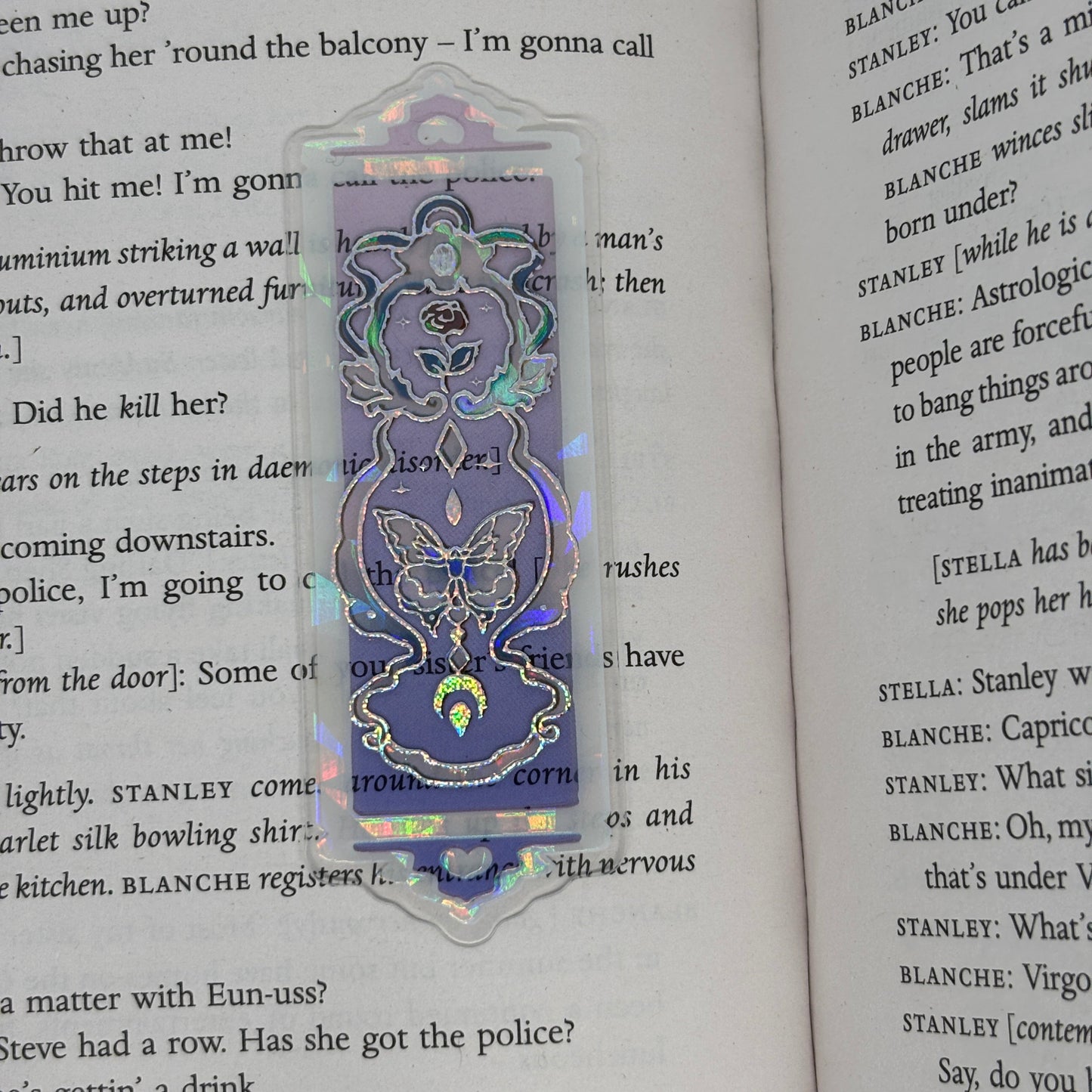 Stained Window Inspired Bookmark