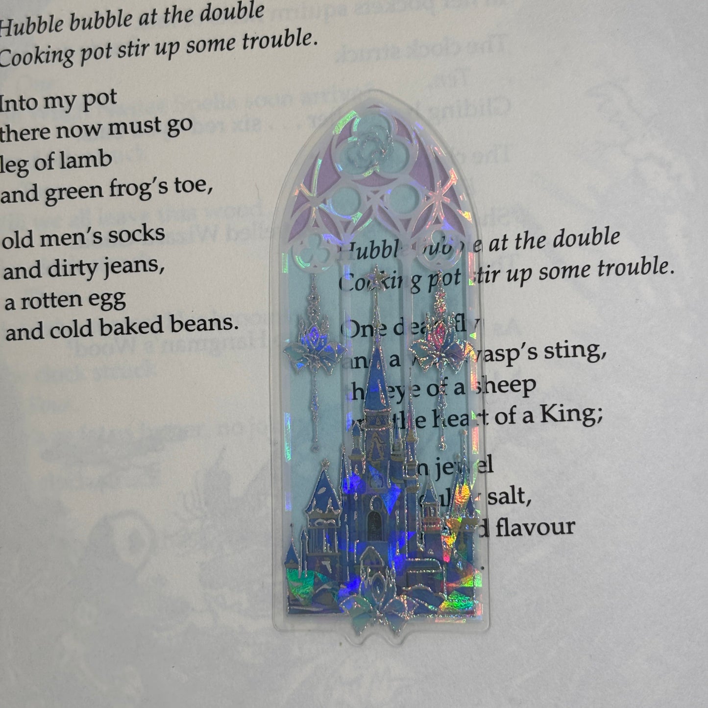 Stained Window Inspired Bookmark