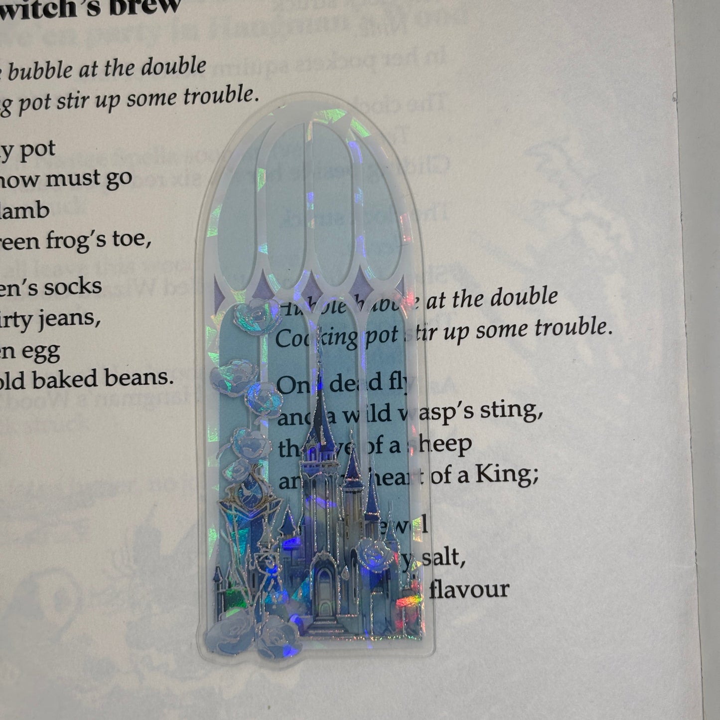 Stained Window Inspired Bookmark