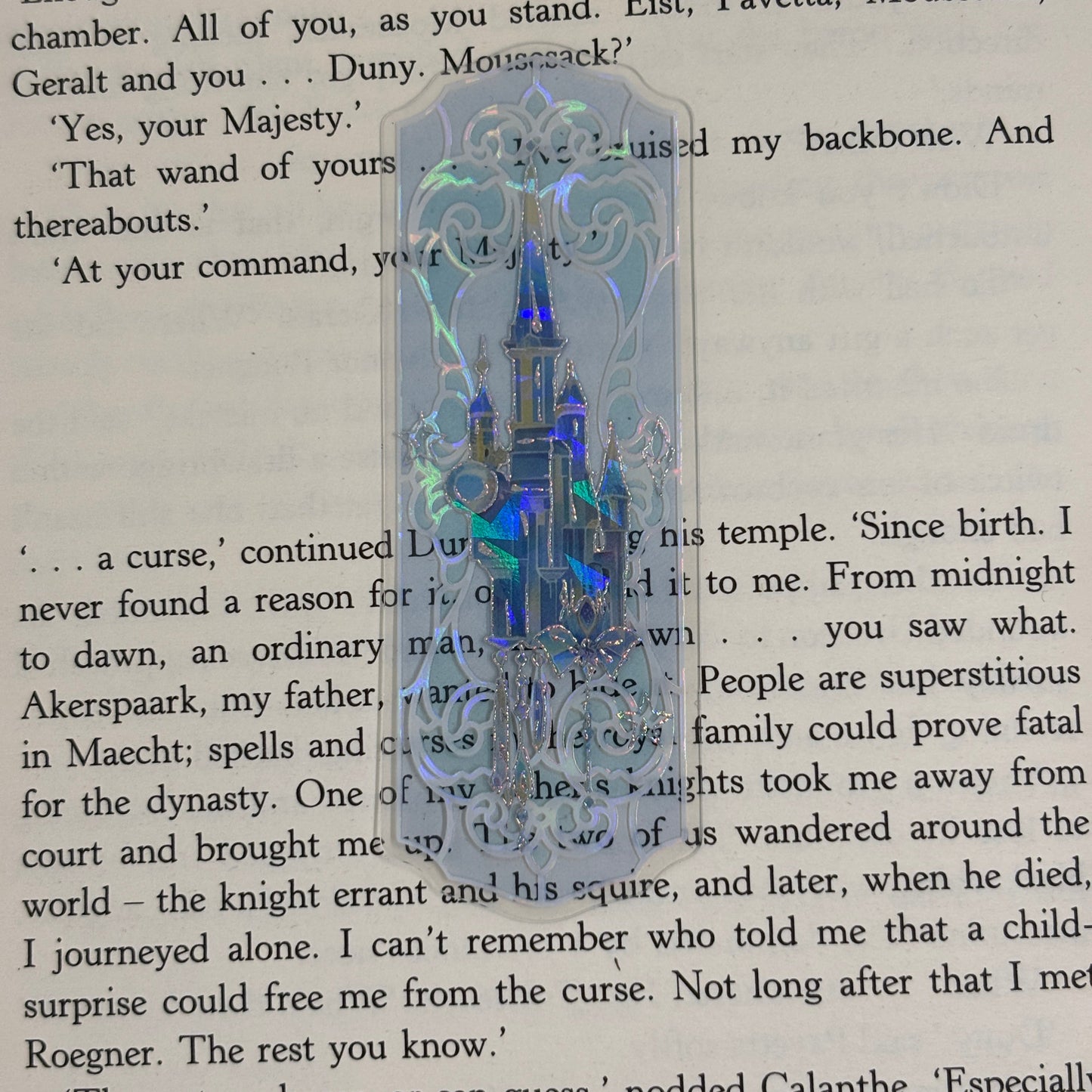 Stained Window Inspired Bookmark