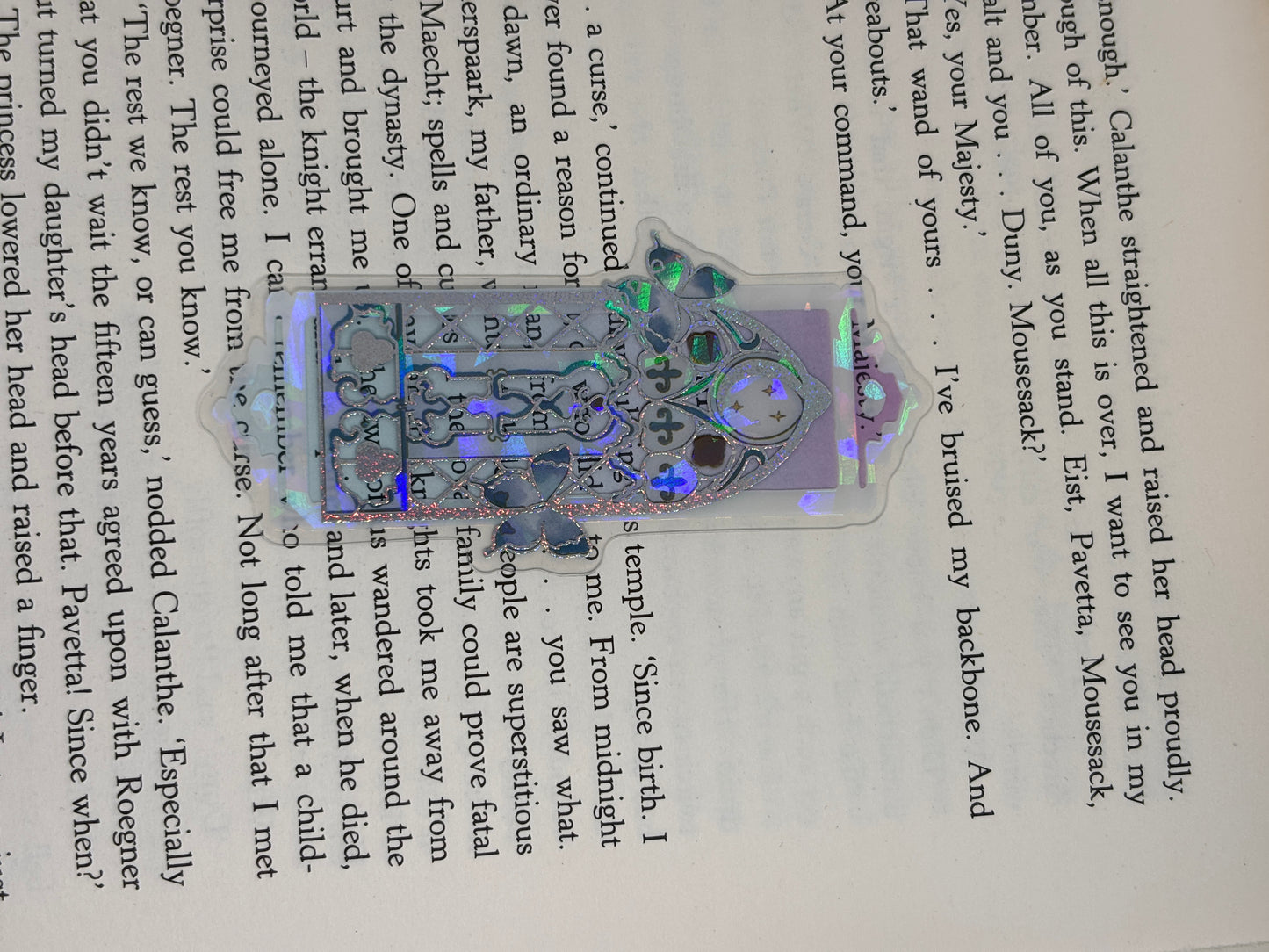 Stained Window Inspired Bookmark