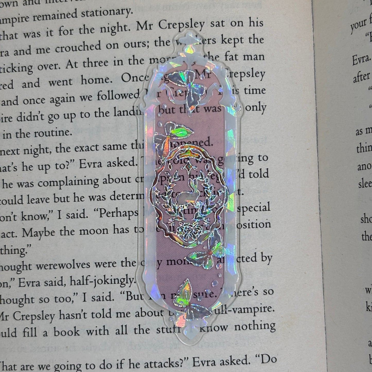 Stained Window Inspired Bookmark