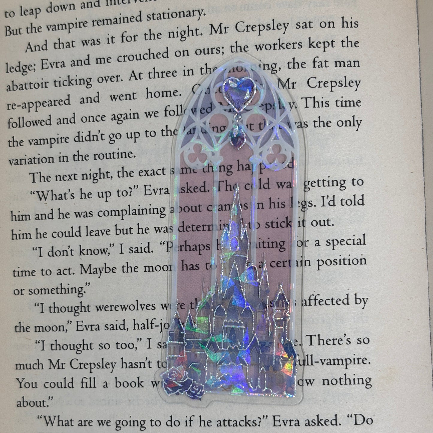 Stained Window Inspired Bookmark