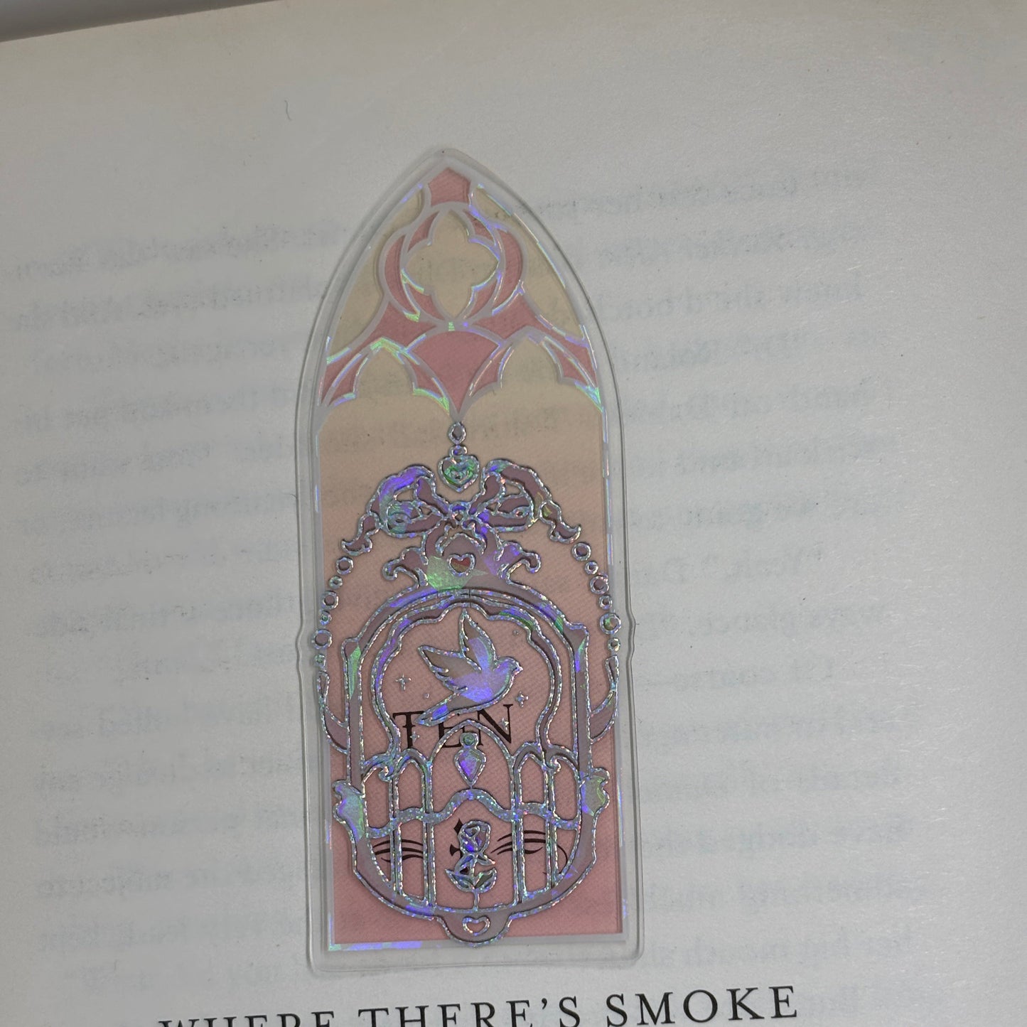 Stained Window Inspired Bookmark
