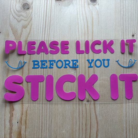 Please Lick It