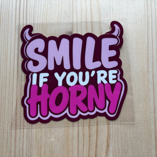 Smile if you're…