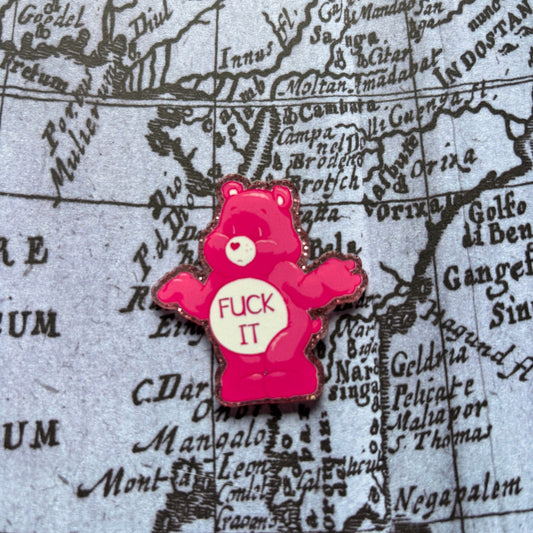 "Fuck It" Bear Fridge Magnet