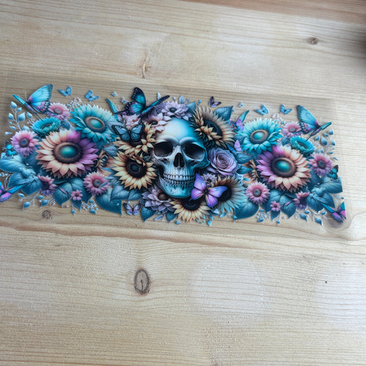 Floral Skull Design