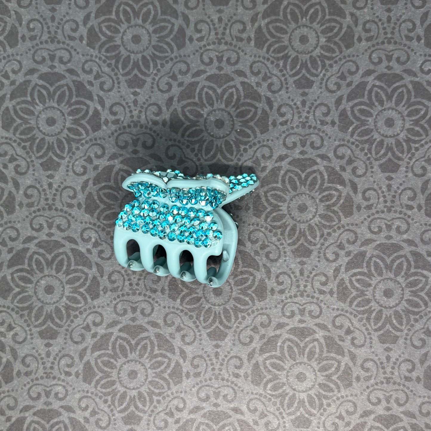 Rhinestone Butterfly Hair Clip