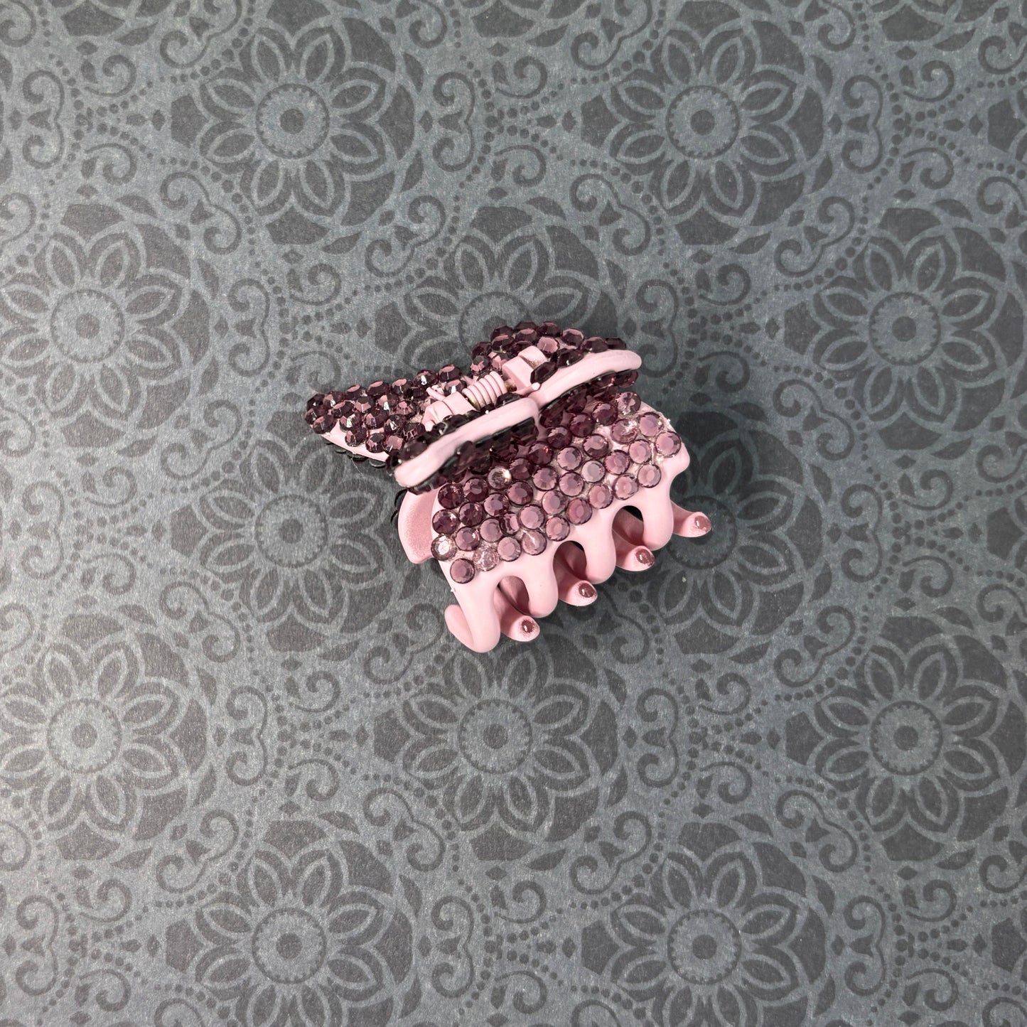 Rhinestone Butterfly Hair Clip