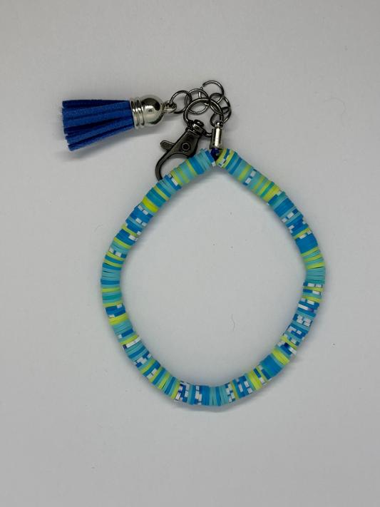 Colourful Wristlet Keyring