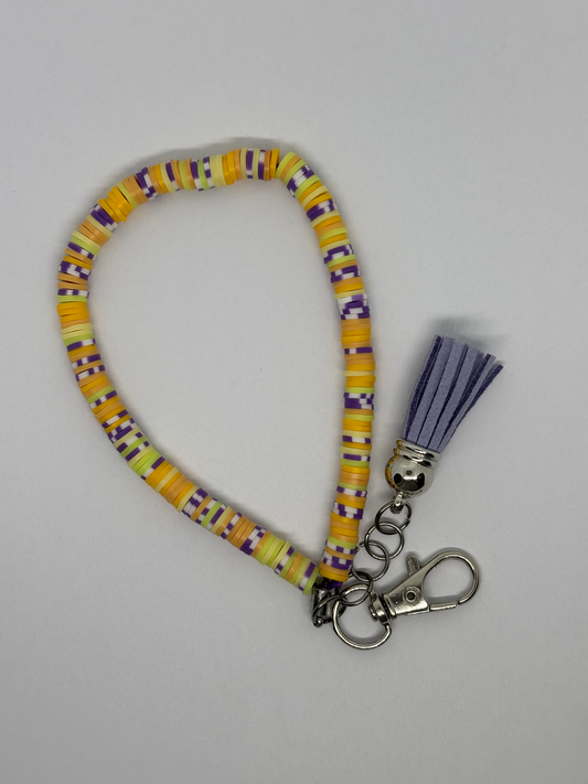 Colourful Wristlet Keyring
