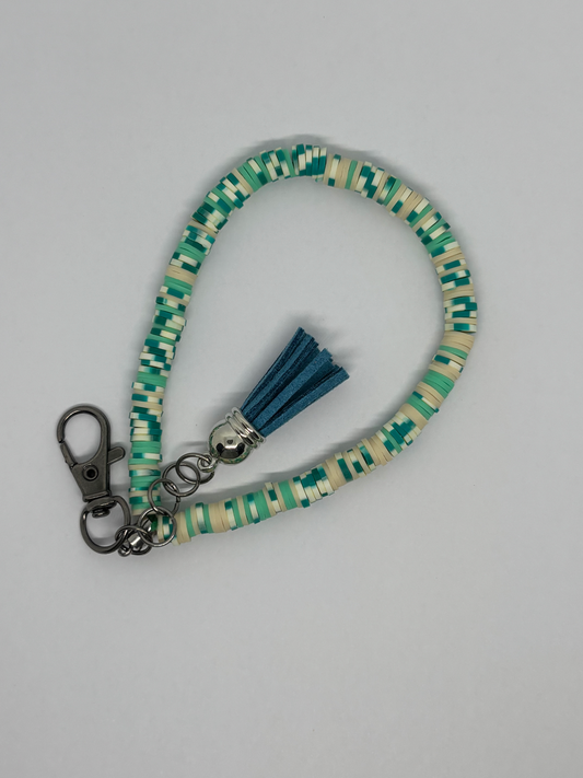 Colourful Wristlet Keyring