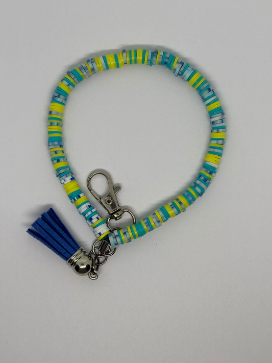 Colourful Wristlet Keyring